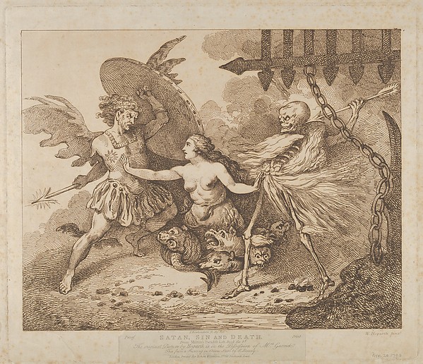 Satan, Sin and Death (Paradise Lost, Book the 2nd)