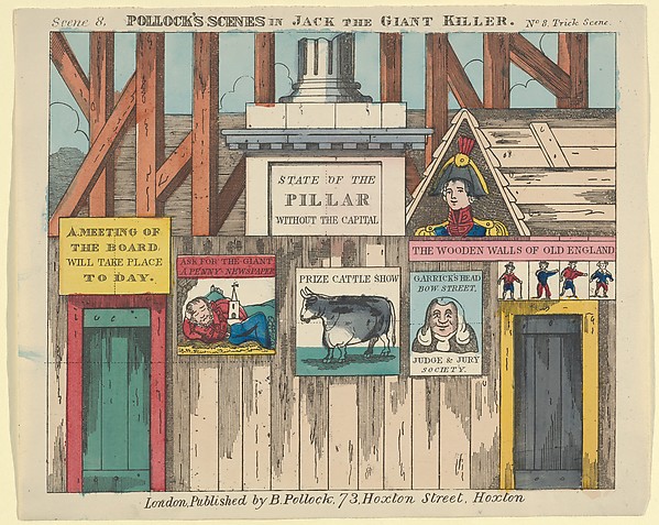 Scene 8, from Jack and the Giant Killer, Scenes for a Toy Theater