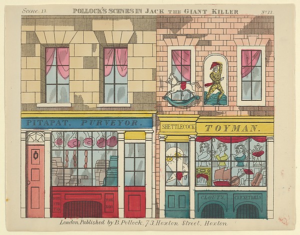 Scene 12, from Jack and the Giant Killer, Scenes for a Toy Theater