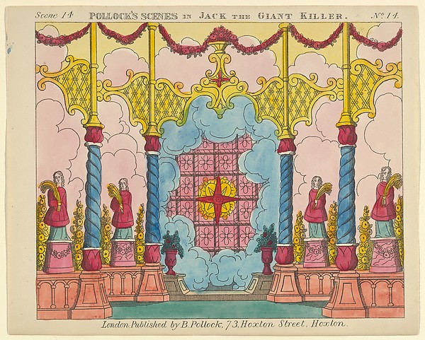 Scene 14, from Jack and the Giant Killer, Scenes for a Toy Theater