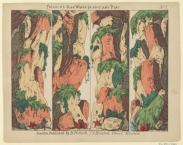 Side Wings to Suit any Play, Plate 7 for a Toy Theater