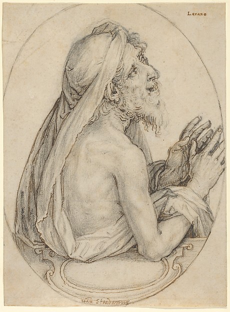 Lazarus by Jan van der Straet, called Stradanus