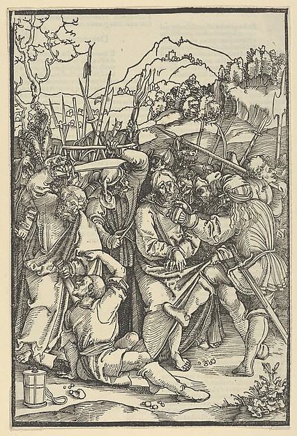 The Arrest of Christ, from Speculum passionis domini nostri Ihesu Christi by Hans Schäufelein