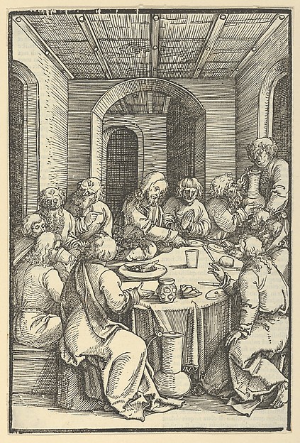 The Last Supper, from Speculum passionis domini nostri Ihesu Christi by Hans Schäufelein