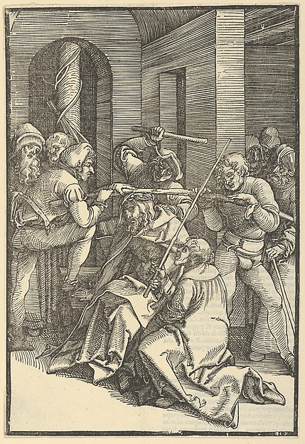 Christ Crowned with Thorns, from Speculum passionis domini nostri Ihesu Christi by Hans Schäufelein