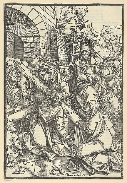 The Bearing of the Cross, from Speculum passionis domini nostri Ihesu Christi by Hans Schäufelein