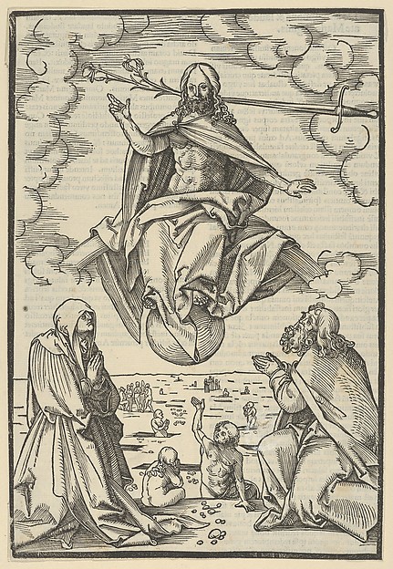 The Last Judgment, from Speculum passionis domini nostri Ihesu Christi by Hans Schäufelein