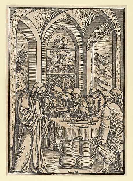 The Wedding at Cana, from The Life of Christ by Hans Schäufelein