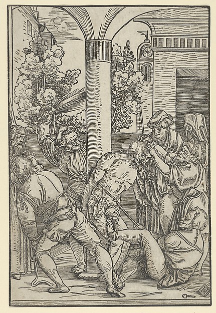 The Flagellation, from "The Life of Christ" by Hans Schäufelein