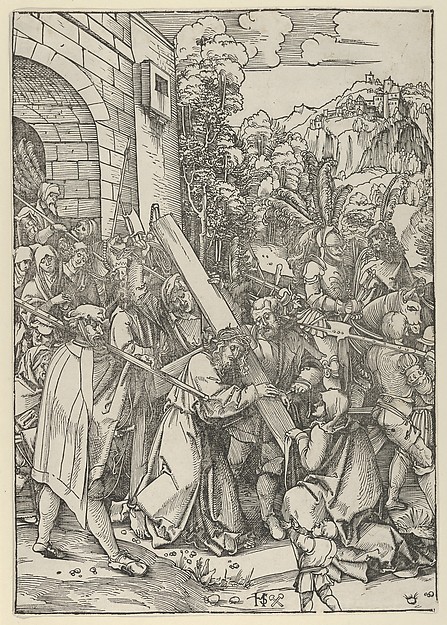 The Carrying of the Cross by Hans Schäufelein
