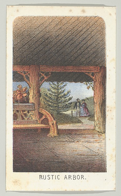 Rustic Arbor, from the series, Views in Central Park, New York, Part 3