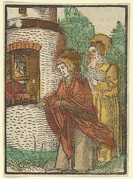 St. John in Prison, from Das Plenarium by Hans Schäufelein
