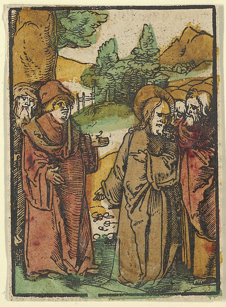 Christ Warning the Disciples of False Prophets, from Das Plenarium by Hans Schäufelein