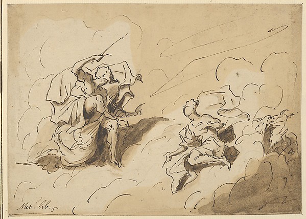 Ceres pleading with Jove for the Return of Prosperpina: Ovid, Metamorphoses, Book V