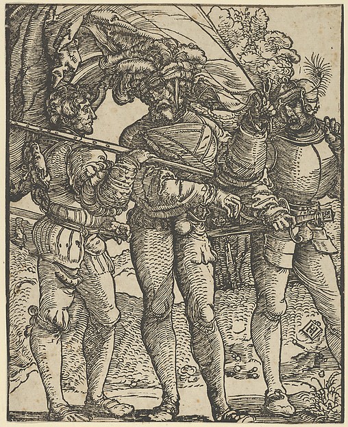 A Standard-Bearer Flanked by a Lansquenet at each side (copy)