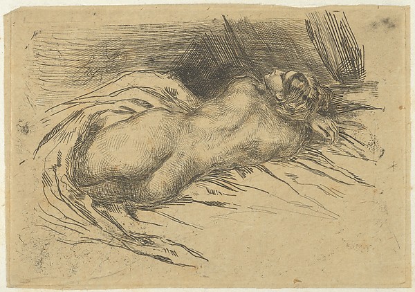 Study of a Woman Viewed from Behind