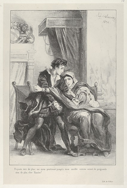 Hamlet and the Queen