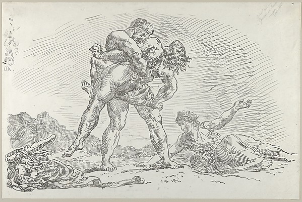 Hercules and Antaeus