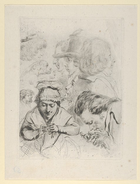 Le Citoyen Aubourg, Mme Aubourg, et leur famille (Citizen Aubourg, Madame  Aubourg, and their Family)