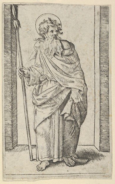 Saint Matthias, from "Piccoli Santi" (Small Saints)