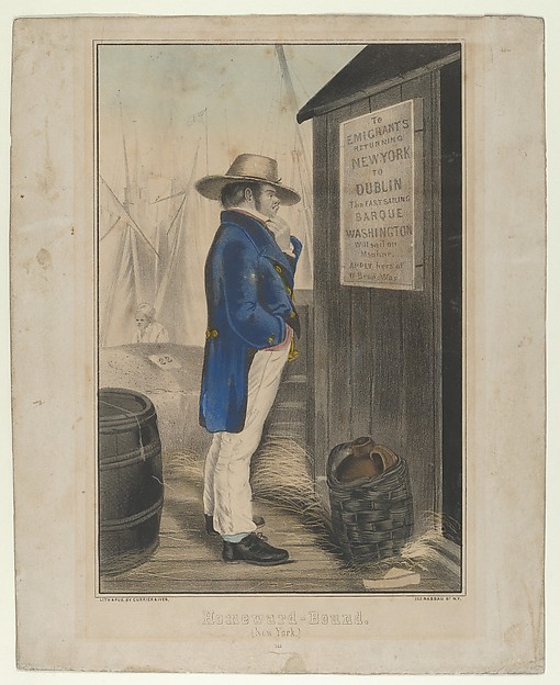 Homeward Bound (New York) by Erskine Nicol, The Metropolitan Museum of Art