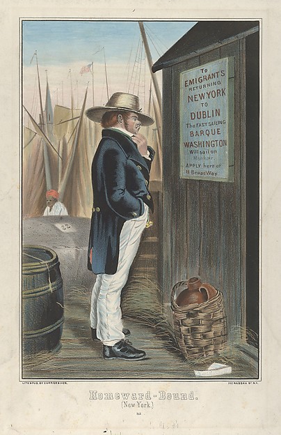 Homeward Bound (New York) by Erskine Nicol, The Metropolitan Museum of Art