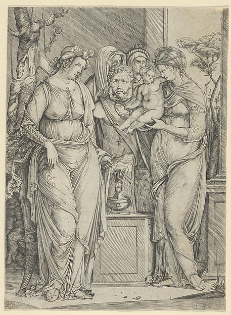 The sacrifice to Priapus (the larger version)