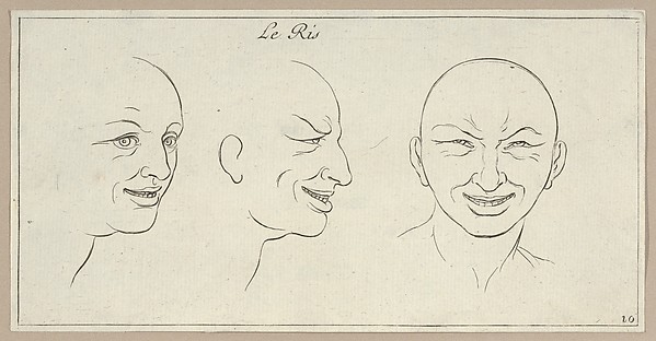 Le Ris (from Caractères des passions, gravés sur les desseins de l'illustre Monsieur le Brun)