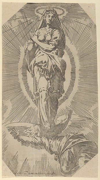 The Assumption of the Virgin by Geoffroy Dumoûtier