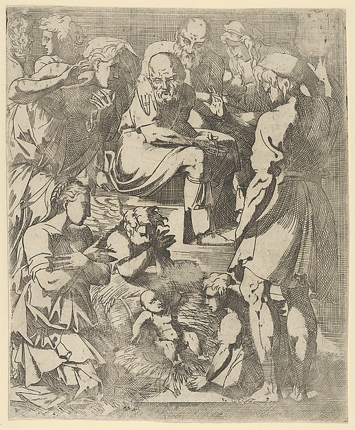 The Nativity by Geoffroy Dumoûtier