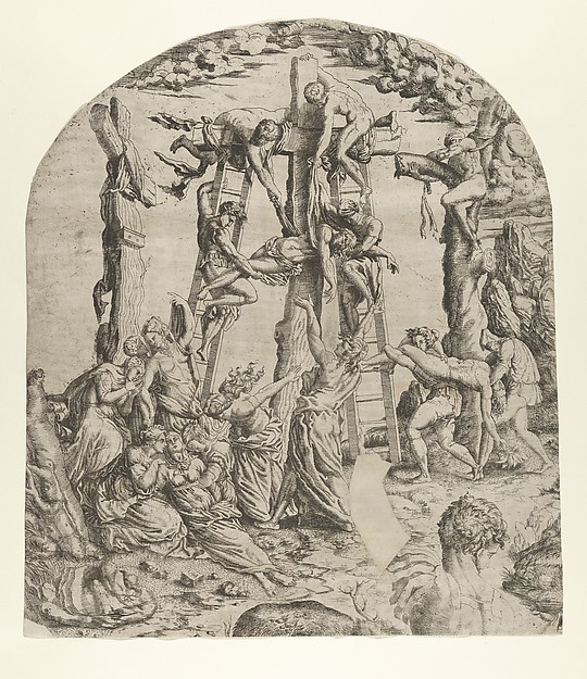 Descent from the Cross by Master IQV