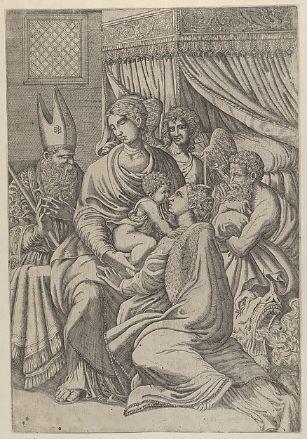 Madonna of Saint Margaret by Master IQV
