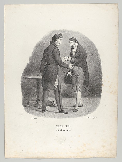 Chap. XII: Je le savais (I thought as much)