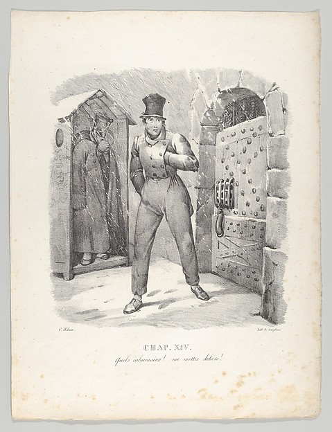Chap. XIV: Quels inhumains! me mettre dehors! (How inhuman to put me out-of-doors!)