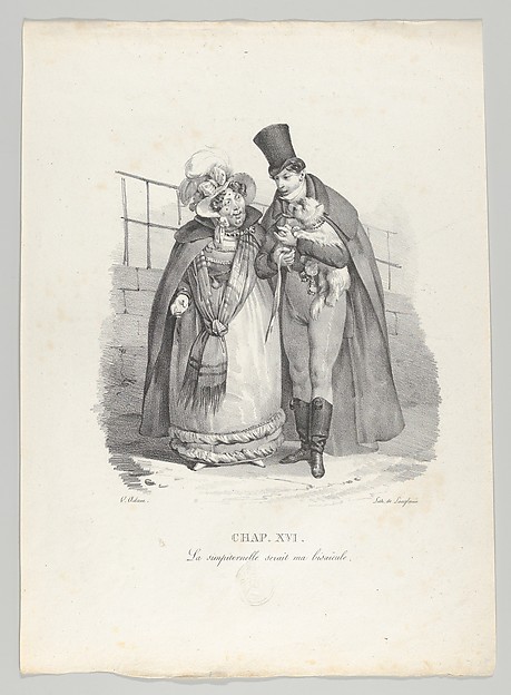 Chap. XVI: La simpiternelle serait ma bisaïeule (This woman could be my great-grandmother)