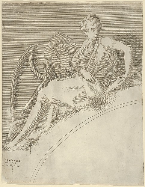 Terpsichore, from "Twelve Muses and Goddesses"