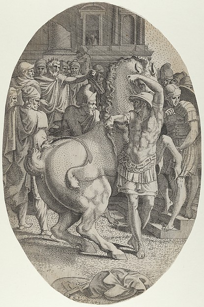 Alexander Mastering Bucephalus