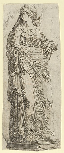 Woman Looking over Her Shoulder
