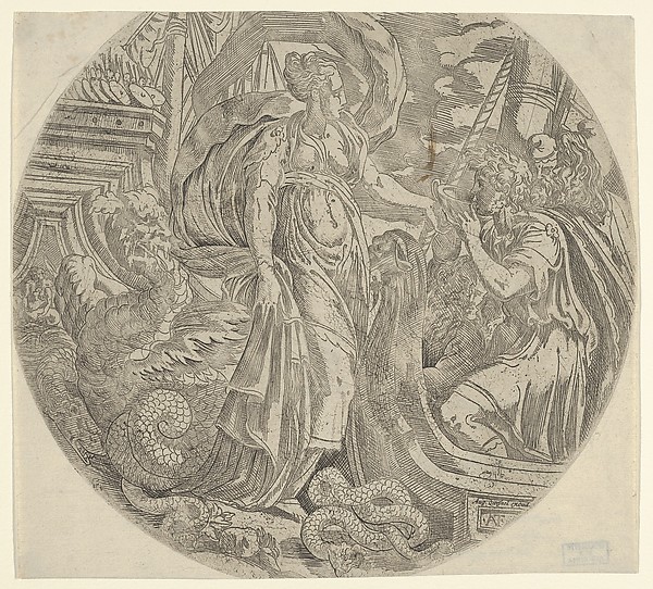Circe Giving a Drink to Ulysses's Companions