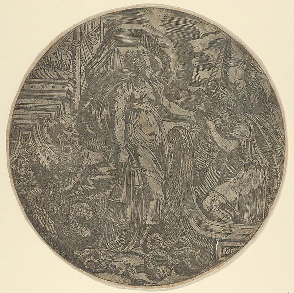 Circe Giving a Drink to Ulysses's Companions