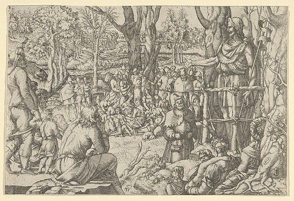 St. John Preaching in the Desert
