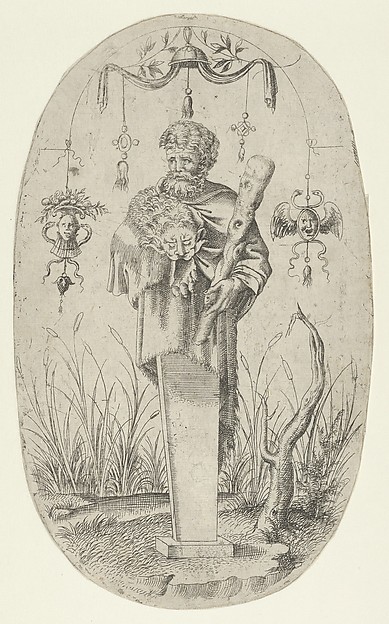 Term in the form of Hercules With His Club