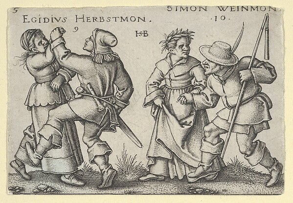 September and October from "The Peasants' Feast" or "The Twelve Months"