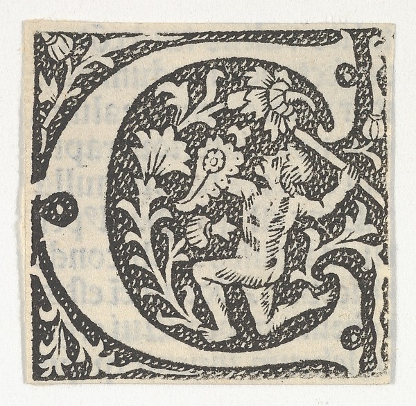 Decorated Roman alphabet