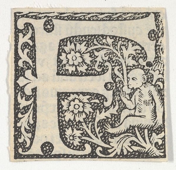 Decorated Roman alphabet