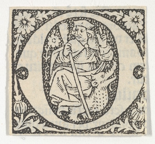 Decorated Roman alphabet