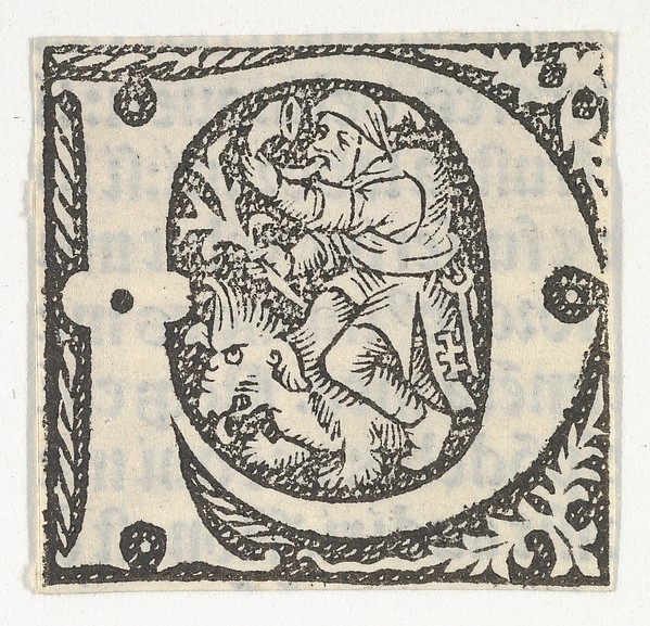 Decorated Roman alphabet