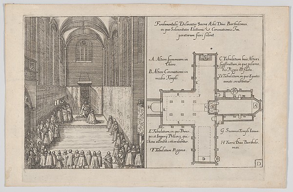 Plate D: Election and Coronation of Emperor Maximilian II