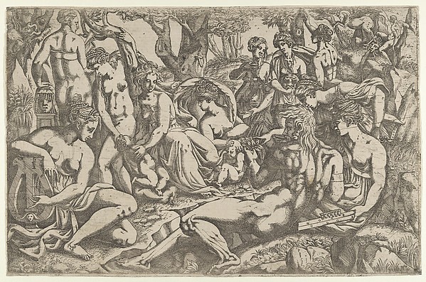 Muses at the Foot of Mount Parnassus