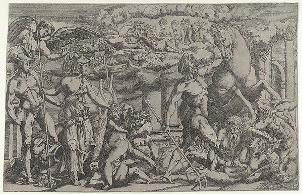 Contest between Athena and Poseidon